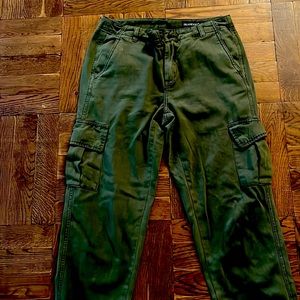 Blank cotton  cargo pants size small